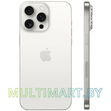 Смартфон Apple iPhone 15 Pro Max 512GB (белый титан) картинка 2